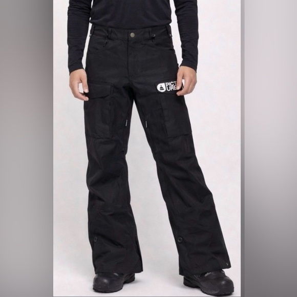 NWT!! Picture Organic Insulated Snowboard / Ski Pants Size Small Black